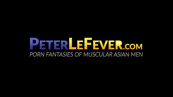 Hunky Asian men bareback fucking after hot rimjob