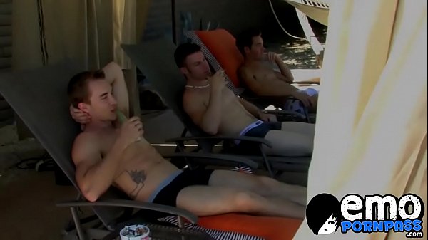 Skinny emo cock suckers show their skills to many guys