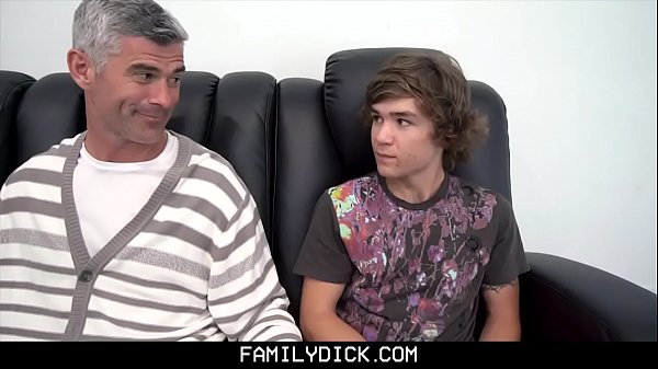 FamilyDick – StepDad Walks In on Guy With The Boy Next Door And Fucks Them Both