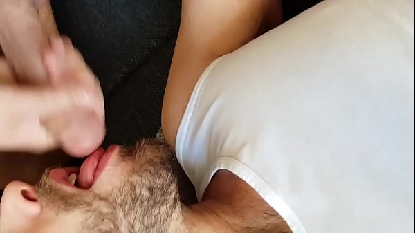 good boy…taste the fresh load