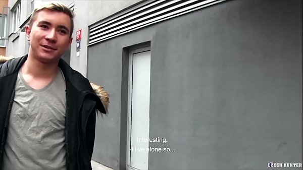 POV raw fucking a cute young guy who needs the cash – CZECH HUNTER