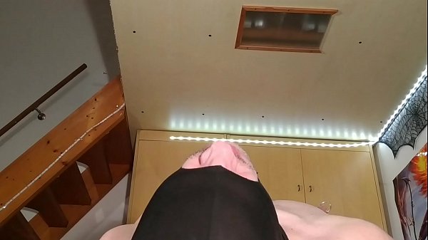 Facefucking my throat slave so hard that he almost throw up HD