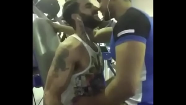 Lovely Gay Kiss at Gym Between Two Indians