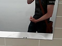 GERMAN UNIVERSITY PUBLIC TOILET RISKY JERK AND SEMEN