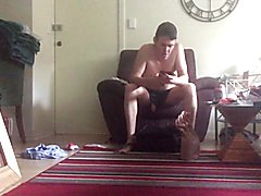 My bro’s enormous penis caught on hidden cam