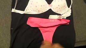 cum on NOT my niece’s bra and panties