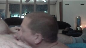 Eating grandpa’s hot semen