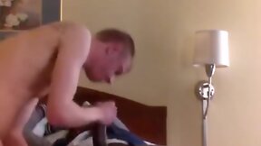 White Teenager Enjoys and Rides BBC