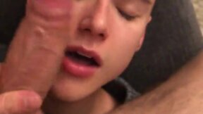 Blake feeding his boyfriend