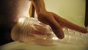 Fleshlight ice (deep throat) fuck 2