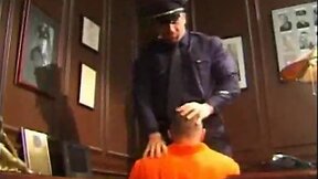 Guard fucks prisoner hard
