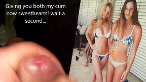 My cumtribute for you and youre sister ronygedme!