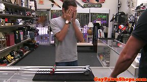 Real amateur pawns asshole for cash POV