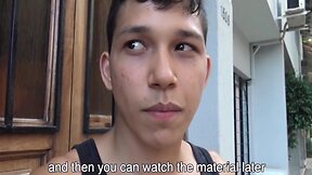 Young straight latino fucks gay filmmaker for money!!