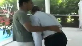 Boy takes hot daddy cock