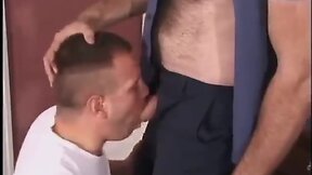 Mature bear cop fucks bottom