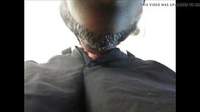 White bear referee gets his soul sucked out by ebony cub