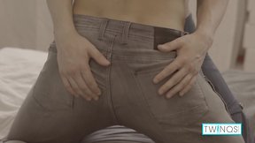 Hardcore sex fiend jacob backside hammered by hot twink logan until he’s sore!