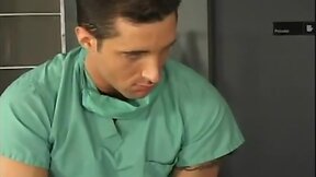 Gay doctor hunk fucks patient