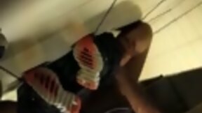 mens room understall action