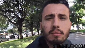 Straight latin breeding for money before pov facial