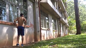 Two guys outdoor