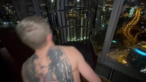 Ben hullers stepson meets his stepfather with an ass after work, standing with cancer