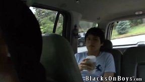 Leon sparks gives a chocolate guy some backside