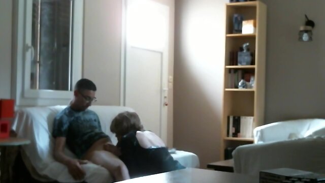 A stranger visits me