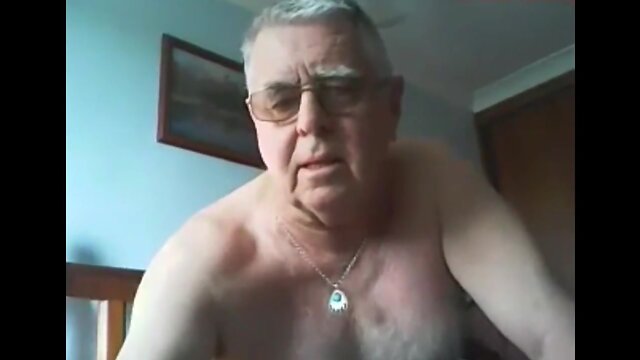 grandpa cum on webcam – scene 10