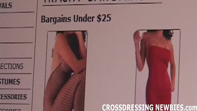 I just love being all dolled up and rock hard