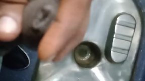 Indian masturbation in train toilet