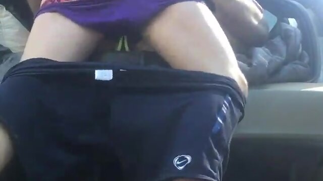 Outdoor fuck in car — scandic pleasure