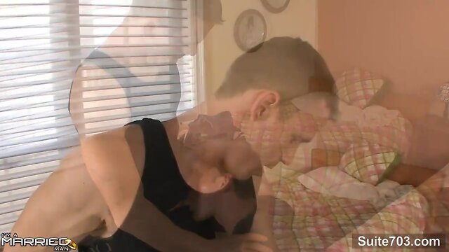 Playful married guy gets nailed by a gay