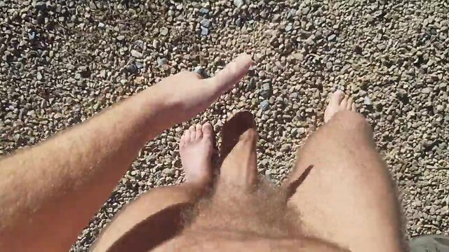 Pov innocent teenage not cut naturist twink bursts up outdoor in public lots of semen
