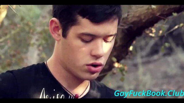 Teenage banged in the woods