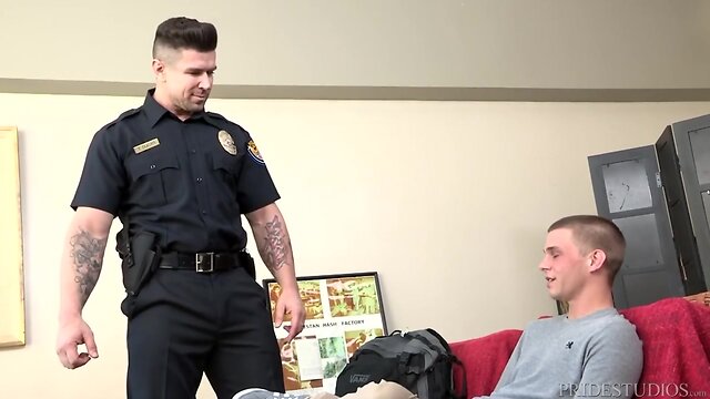 DylanLucas Trent Ferris Rides Hard Cop Cock