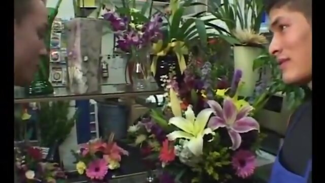 Flower shop twink fuck