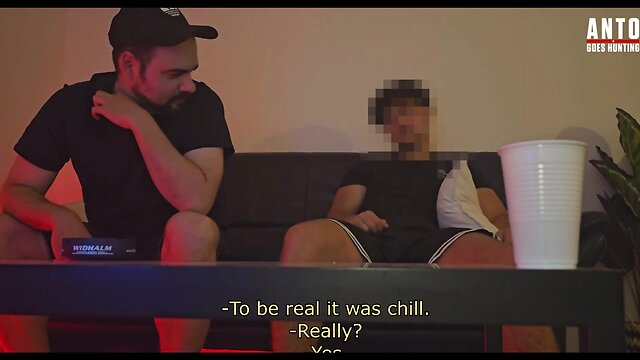 Straight friends and i have some fun after a night out again: gay bigcock friends seduced mutualjerking