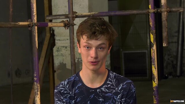 Sub alex faux has butt hole stuffed with lit candle