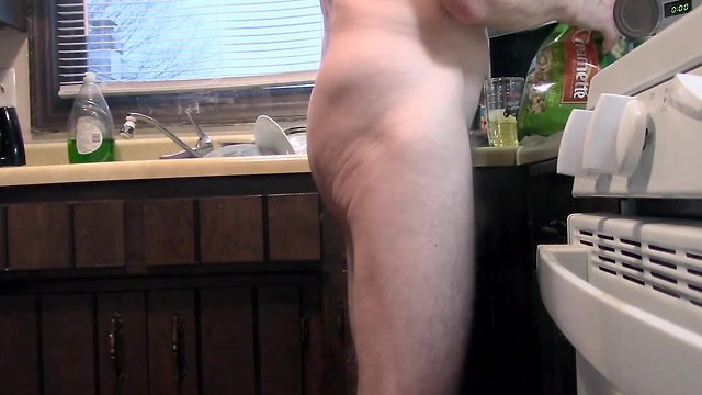 Cooking in the nude: the joy of being clothes-free at home