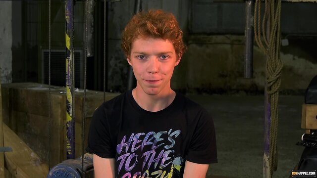 Tied up clamp tortured sub teenager hammered by dominant master