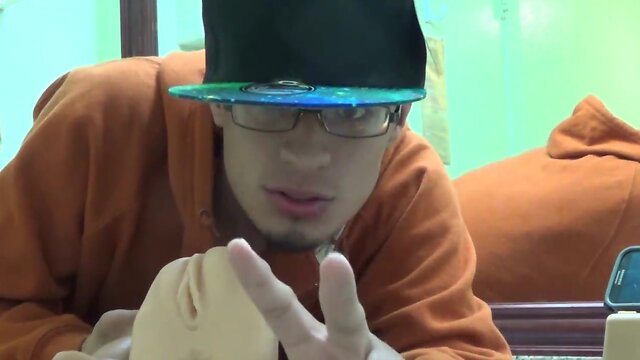 My first ever movie me playing with my new toys