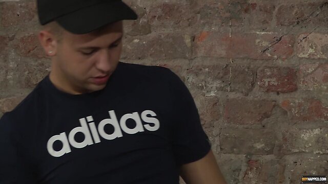 Bound boy dominated and punished by master: anal and cumshot bdsm fun