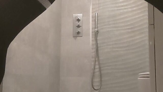 Deliciously eating two large cum loads: a sheer cumshot socks-filled experience