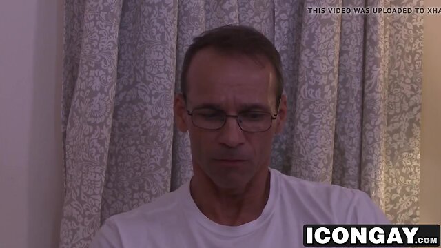 Sexy Jaxton Wheeler fucking mature asshole Rodney Steele