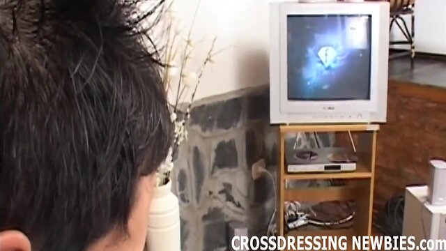 I want you to watch my first crossdresser sissy adventure