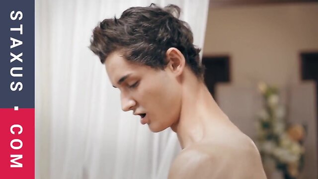 Alan uses adam to please himself! (staxus) bareback twink