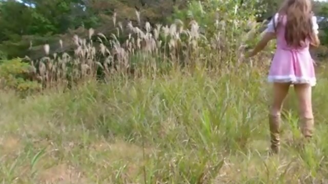 Japanese Crossdresser Fem Boi Pai-chan is Pink French Maid