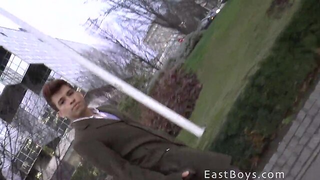 Monster pecker gets masturbation